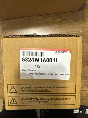 6324W1A001L magnetron LG BRAND NEW SEALED
